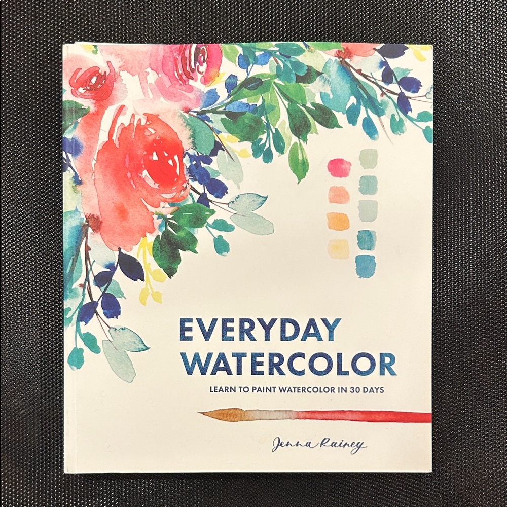 LAST CHANCE / Everyday Watercolor Book by Jenna Rainy
